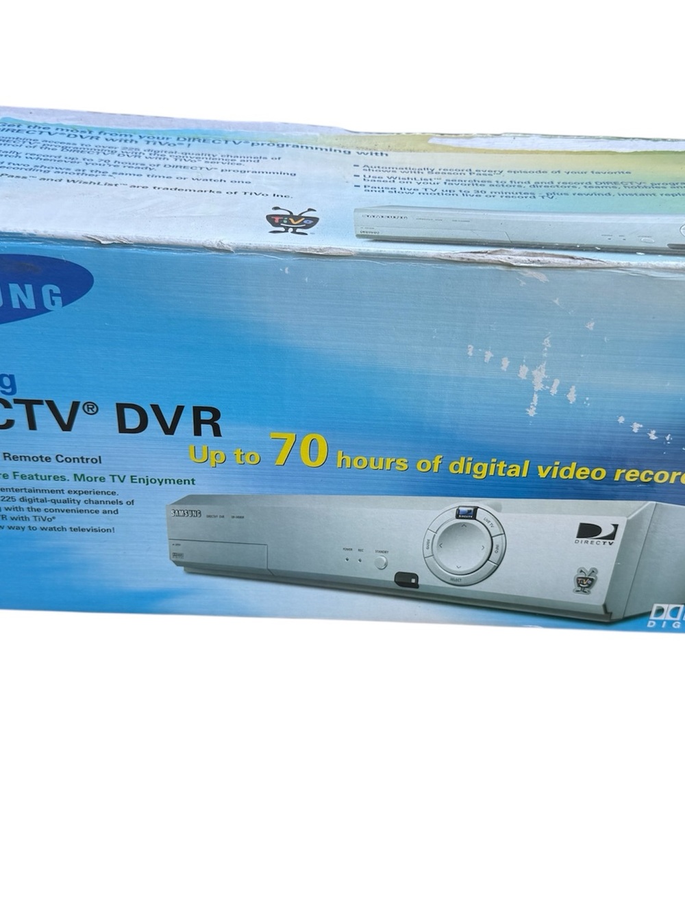 Samsung Direct TV DVR SIR-S4080R Receiver 80GB